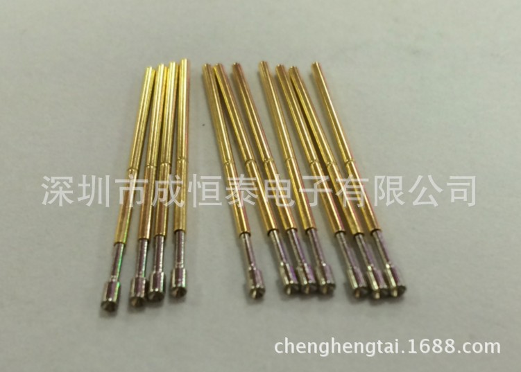 1.3弹簧测试针 PM75-A2 凹头镀镍 PCB板探针