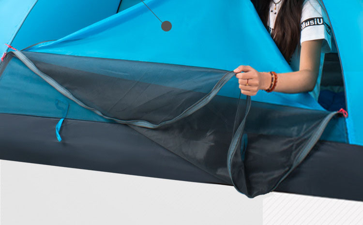pinnacle Ultra-light Double-person Double-layer Aluminum Pole Anti-storm Rain and Snow Skirt Tent Outdoor Camping Mountain Climbing Four Seasons Snow Tent