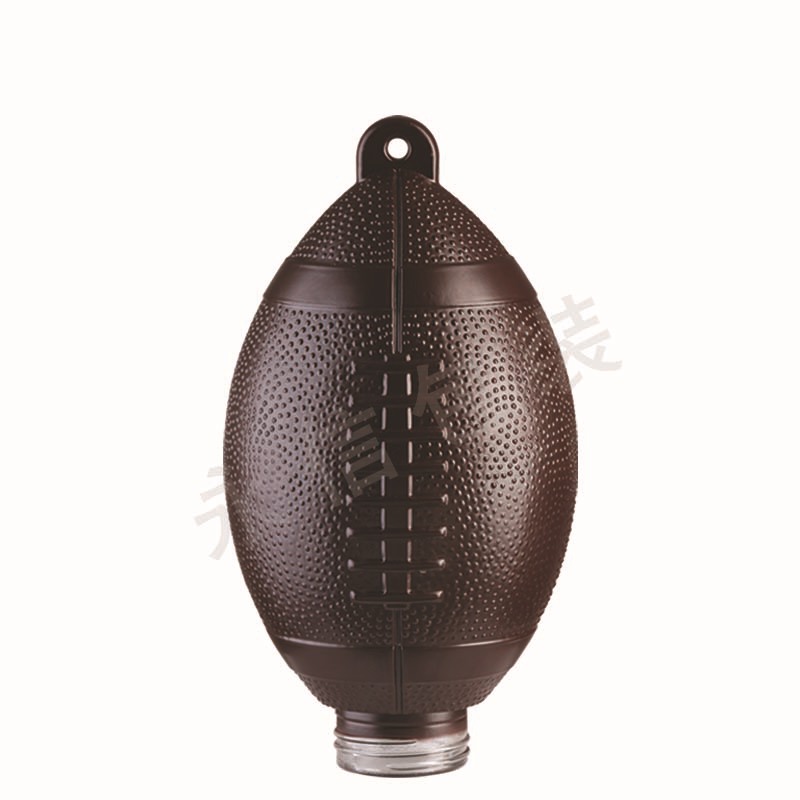 永信包装生产喷涂玻璃瓶 玻璃喂鸟器蜂鸟喂食器 倒挂式玻璃喂鸟器