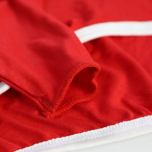 Longjiang's new men's sexy sexy briefs Modal breathable gun egg separated opening airplane pants underwear