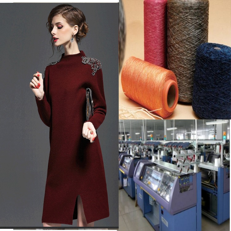 2018针织衫毛衣女秋冬修身新款清河县羊绒衫贴牌加工定制大朗厂家|ms