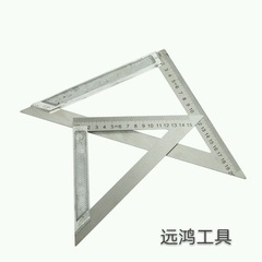 Supply Kanggang Aluminum Alloy Triangle Ruler 150mm Type 200mm Steel Angle Ruler Measuring Tool Yuanhong Hardware