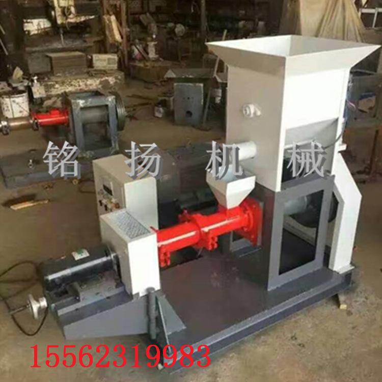 热销宠物饲料膨化机 鱼饲料膨化机 狗粮膨化颗粒设备