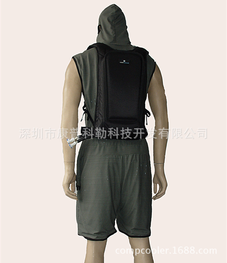 高温防暑降温服蓄冷降温夏季降温衣大白防护服马甲液冷降温连体服