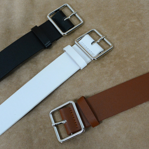 Women's Retro Belt, Fashionable and Versatile Korean Style Decorative Belt with Simple Design and Needle Buckle, Suitable for Casual Wear and Students