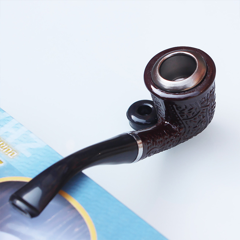 ZF902 cigarette filament wire double -use pipe, mochi bump, iron pot resin cigarette fight 10 yuan store filtering bucket 4