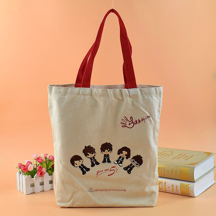 全棉帆布袋定做logo广告手提帆布袋定制 彩印环保礼品棉布袋订做