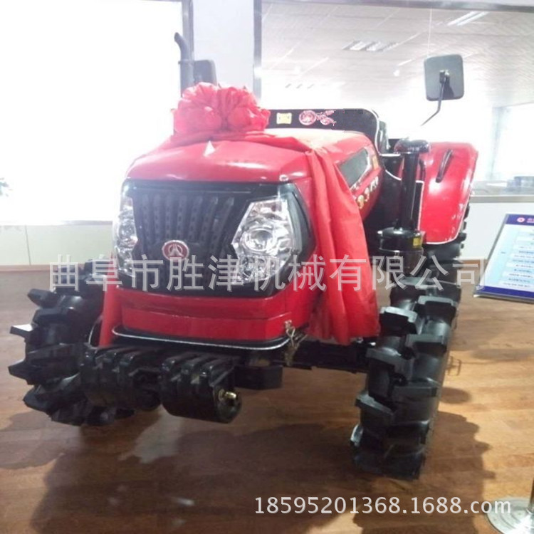 电启动小型四轮拖拉机 四轮拖拉机 大型农用四轮旋耕机 大连
