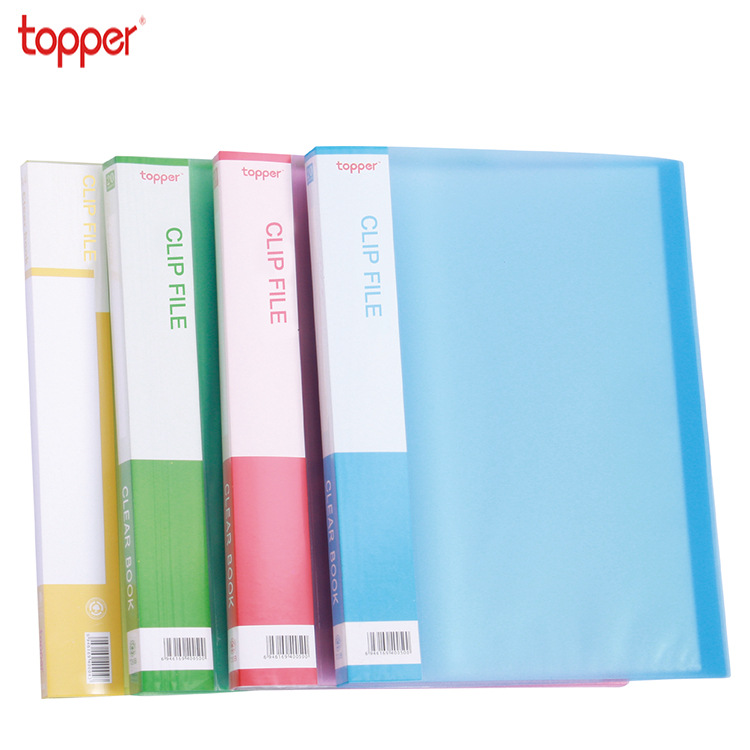 Manufactor wholesale customized Colorful fashion Scrub translucent Information Booklet file Storage volumes Foreign trade Exit Europe