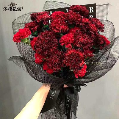 素色纱网 单色PP网鲜花包装纸材料卡通花束DIY用品粗格网纱批发|ru