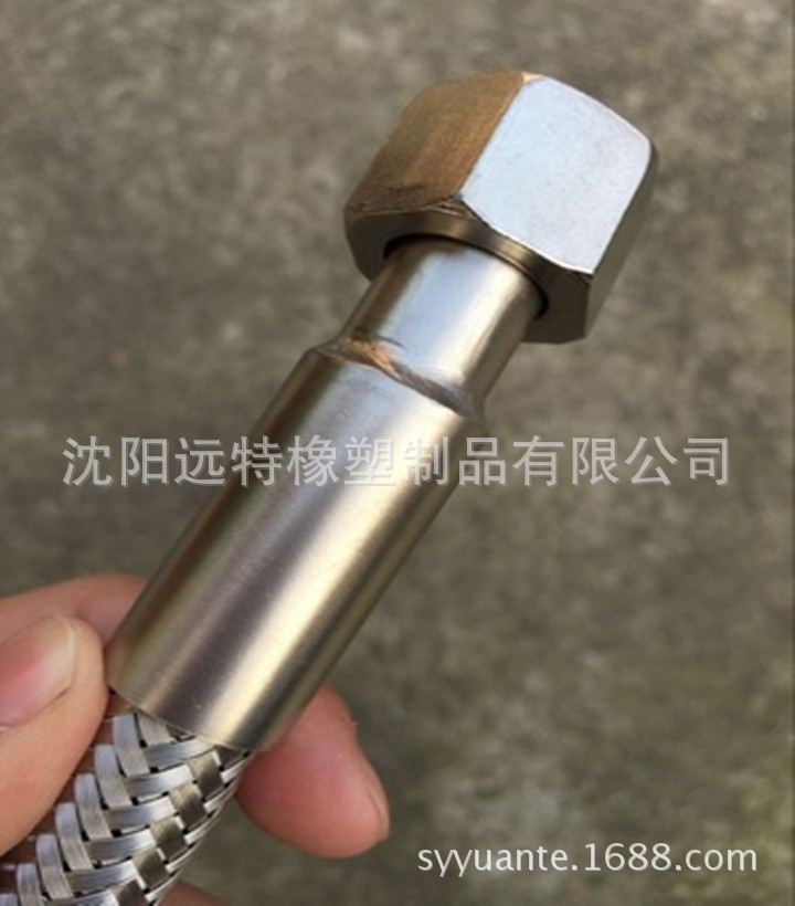 沈阳防爆金属软管BNG高压防爆穿线软管304不锈钢带接头6分DN20/25