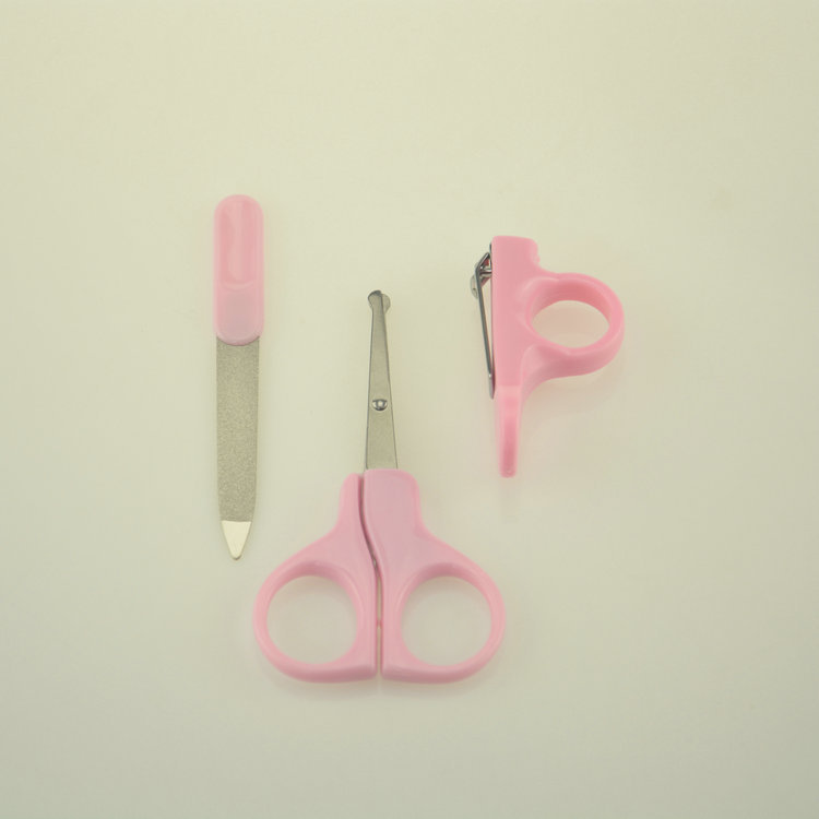 Bebé cortauñas creativas cortauñas bebé recién nacido suministros al por mayor bebé manicura traje de tres piezas