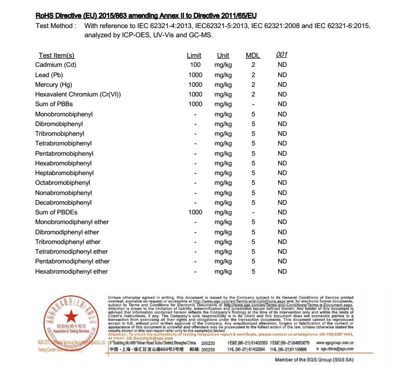 Сертификация ROSH