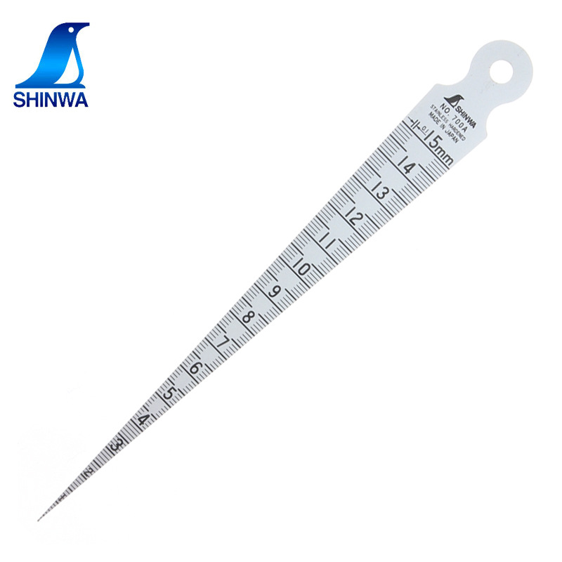 日本亲和62600/62610/62615间隙尺锥型楔型尺斜度规塞规孔尺
