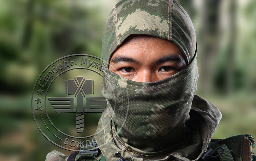 Jefe de camuflaje Ninja sombrero de secado rápido transpirable deportes bufanda al aire libre a prueba de viento a prueba de arena camuflaje bufanda
