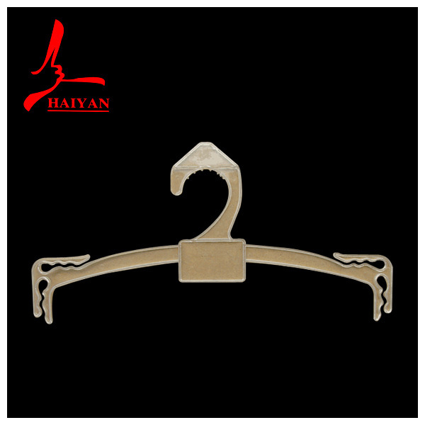 [haiyan Factory Direct Sales] Cheap Sale Exquisite Plastic Clothes Hanger HY2061 Women's Sexy Intimates Rack