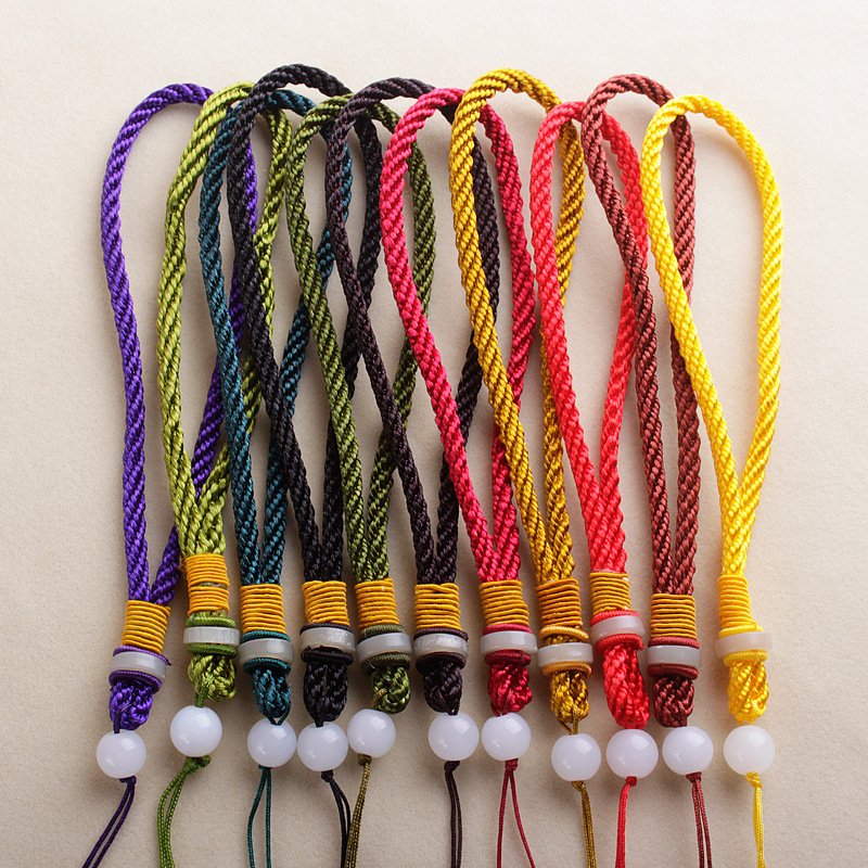 Top 4.5mm Ock Handle Lanyard Rope necklace One thousand Bodhi Wenwan Playing pieces rope Manufactor