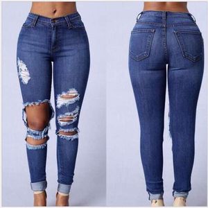 women body repair hip holes pants jeans and jeans