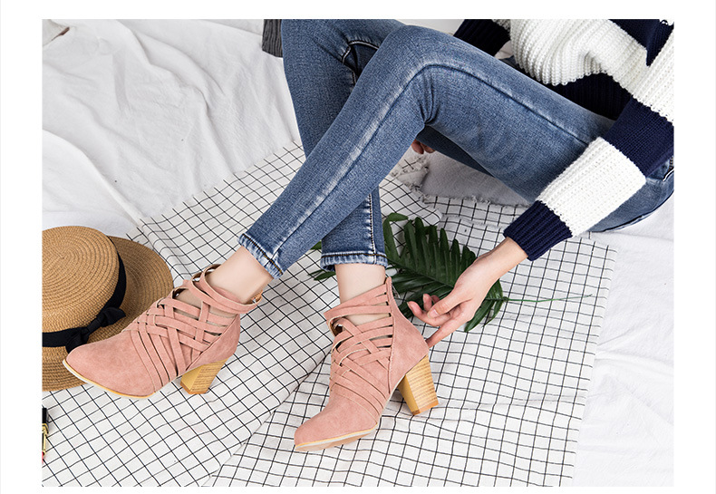 Bottes femme en Daim - Ref 3354918 Image 16