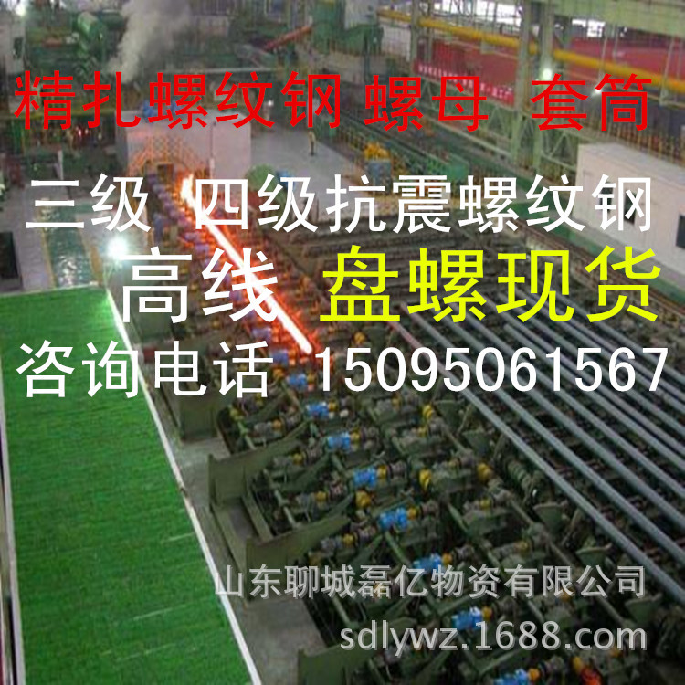 精扎螺纹钢 及配套螺母 【PSB830】长度定做