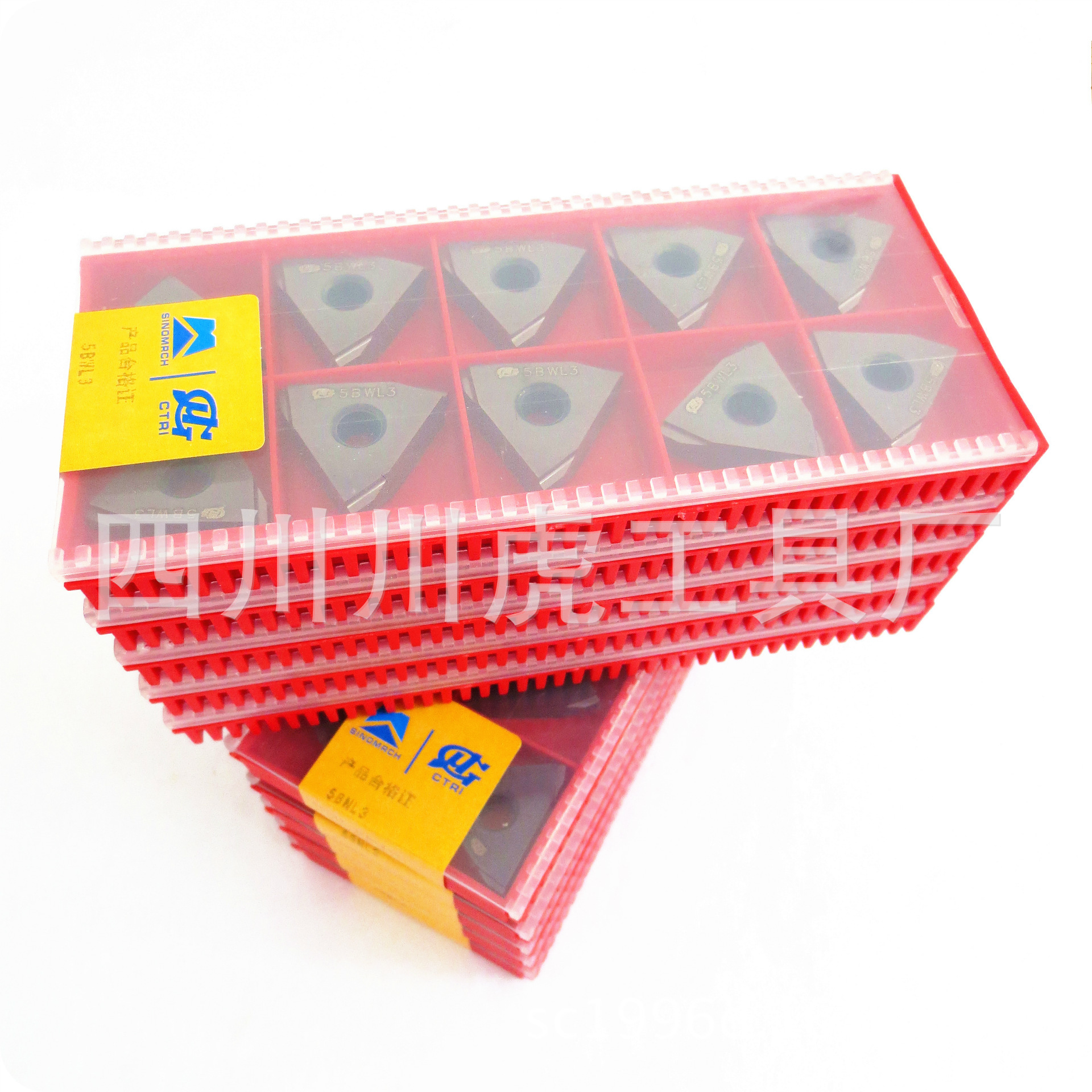 成都工研所API石油套管偏梯形螺纹/CTRI立装偏梯扣刀片：5BNL3