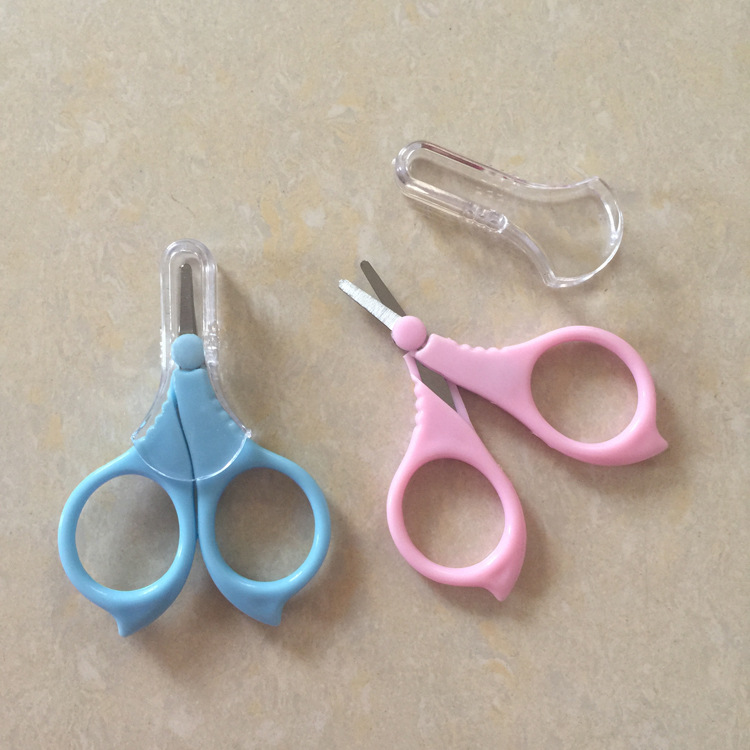 婴儿指甲钳 宝宝指甲剪新生儿剪刀儿童指甲刀防夹肉安全剪刀详情1