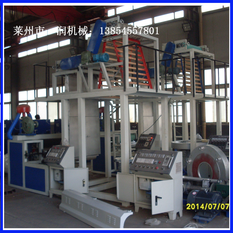 供应上吹撕裂膜塑料捆扎绳挤出机拉丝机组