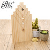 Necklace from natural wood, multilayer pendant, stand, jewelry, props, wholesale