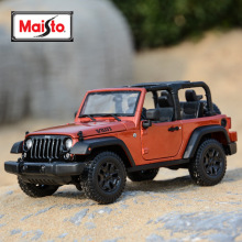 美驰图1:18吉普JEEP牧马人威利斯仿真合金汽车模型摆件工艺品