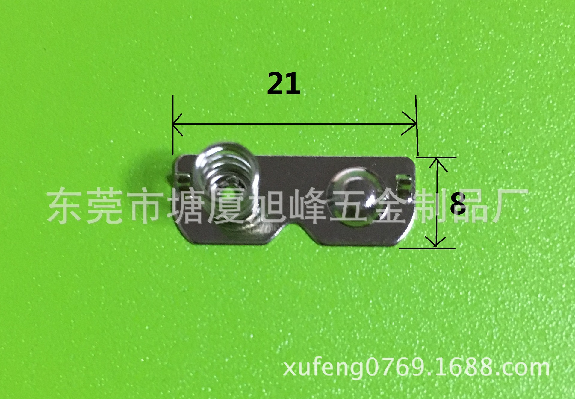 厂家直销 7号电池片 21*8*0.3 AAA电池片 电池接触片 电池弹簧片