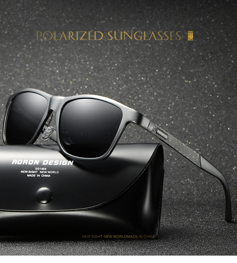 Gafas de sol polarizadas para ciclismo y pesca de aluminio_voghion.com