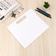 Simple, Waterproof, Dustproof Plastic File Bag, Student Stationery Office Zipper Archival Bag, Document Handheld Storage Bag