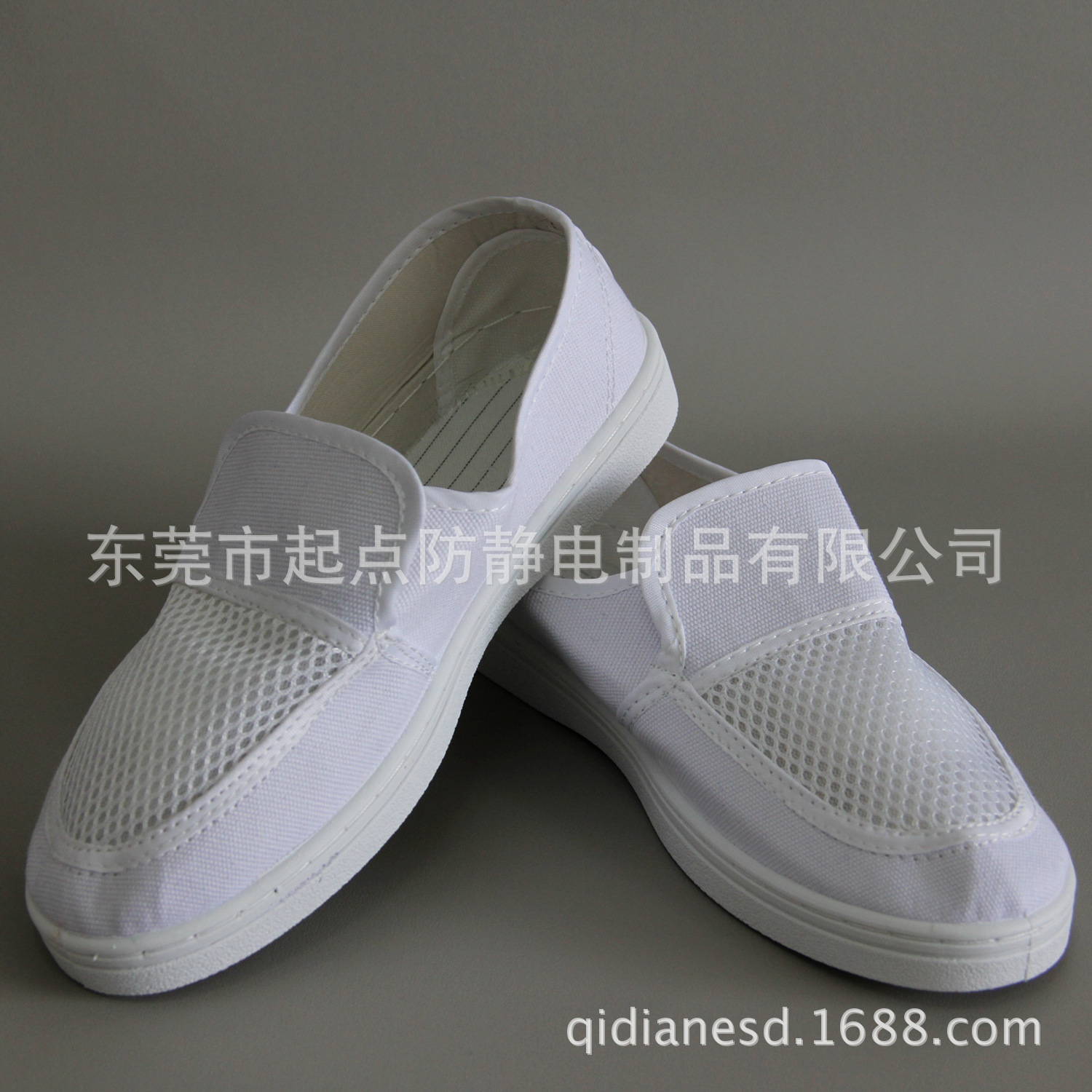 Anti-static Mesh shoes Bluish white canvas Hole Mesh shoes Clean Cleanse protect Breathable shoes Factory wholesale