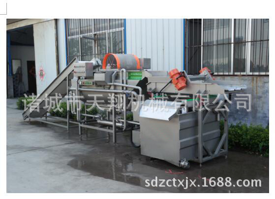 天翔牌薯片、藕片涡流清洗机 叶菜清洗设备厂家  生产