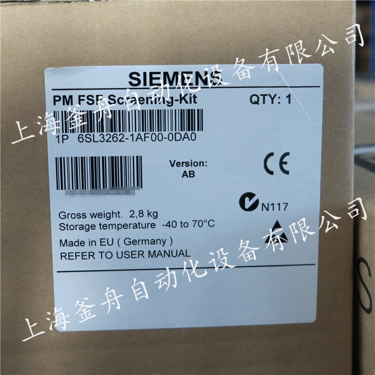 6SL3262-1AF00-0DA0西门子模块全新现货