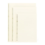 道林米黄纸A4|B5|A5-100页直角方角横线学生笔记本内页芯