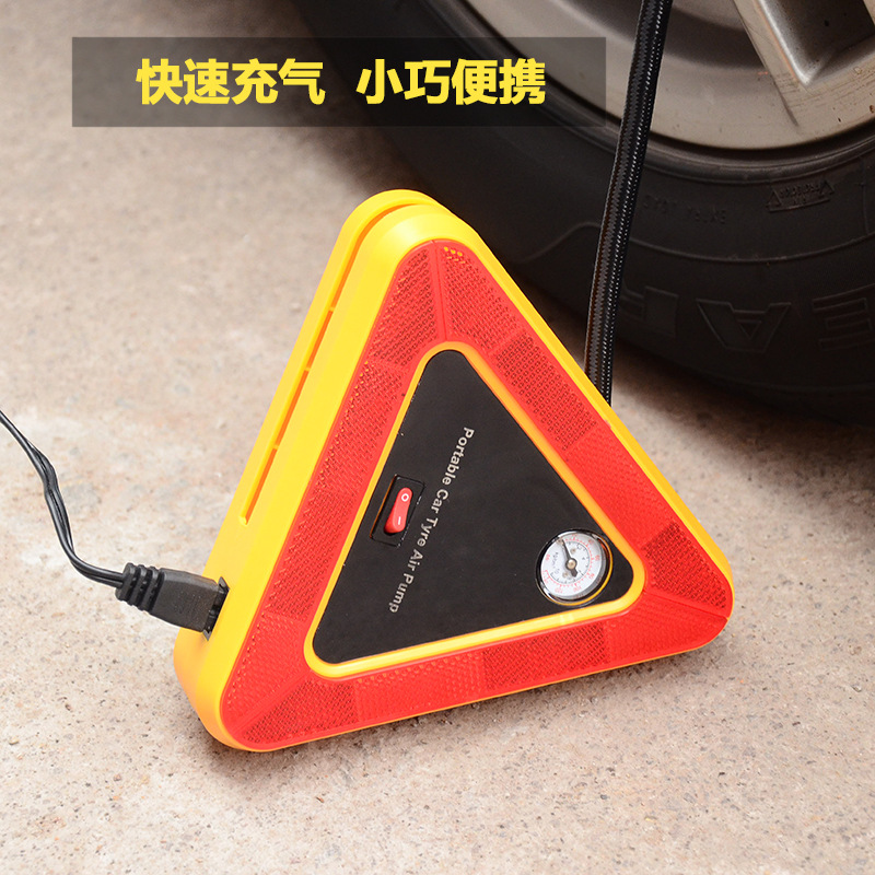 new pattern vehicle Air pump Tire testing automobile blast pump Cheer up locomotive Qi Portable blast pump
