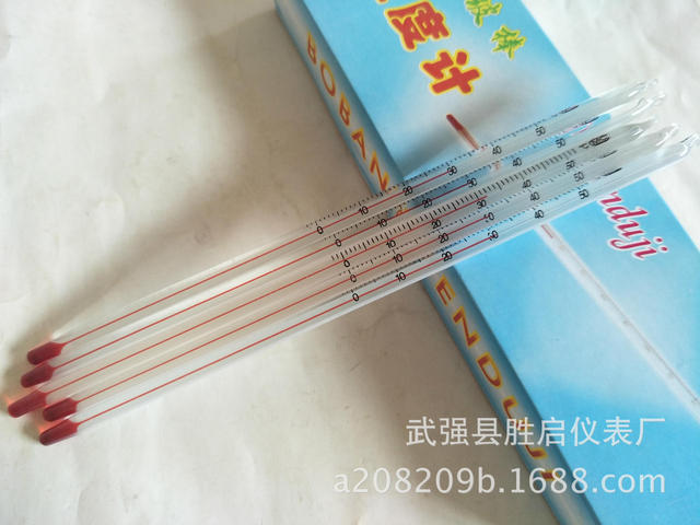 cm长普通红水温度计0 50 分度值1度玻璃棒式温度计 价格 厂家 哪里买 我有货 B 5yoho Cn