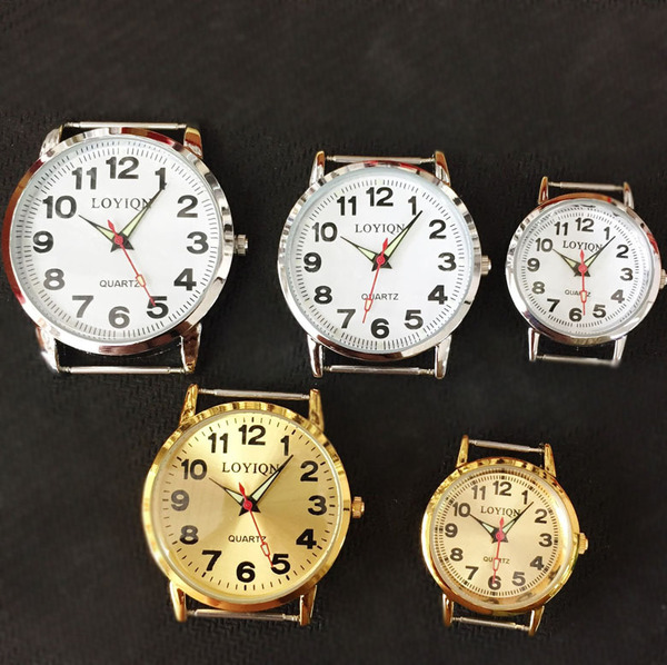 2035 movement old -age header shell night light quartz table Digital…