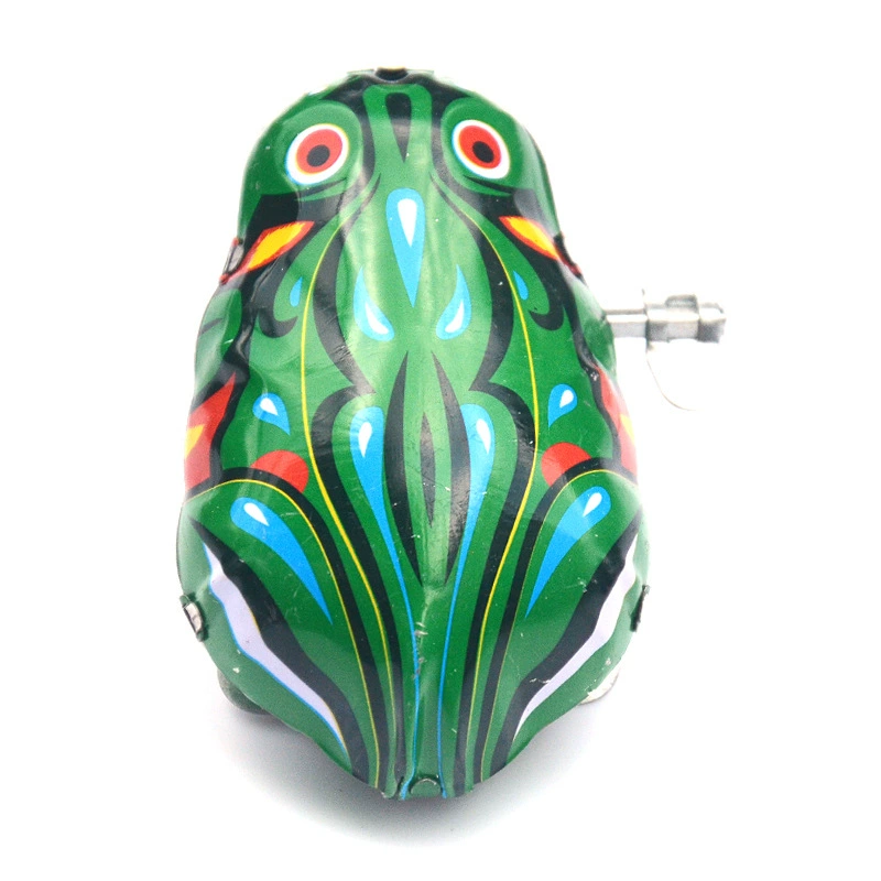 Wind-up toy for boys, frog, nostalgia, Birthday gift