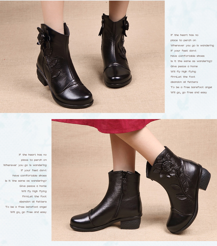 Bottes femme en En cuir - Ref 3355391 Image 21