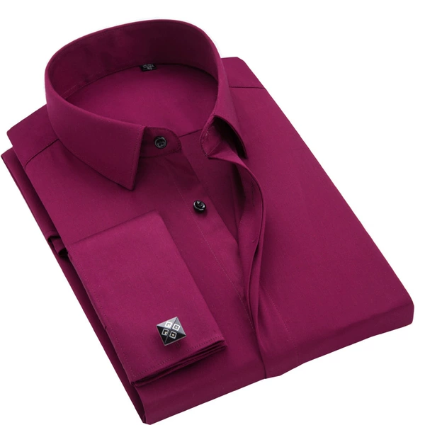 X03 wine red French sleeve