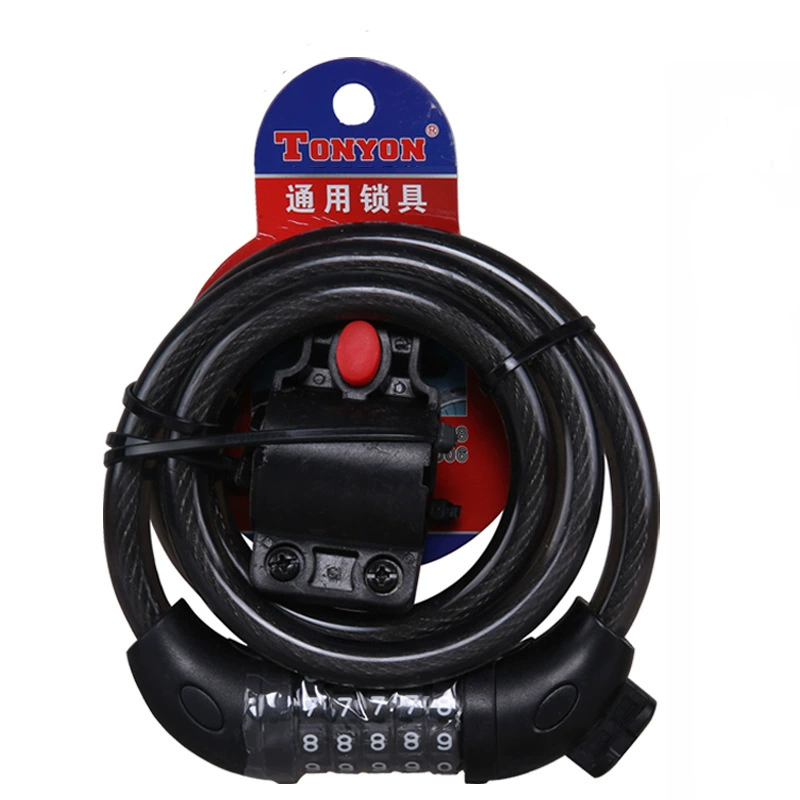 Универсальный велосипедный кодовый замок TY566 велосипед горный велосипед проволочный замок Противоугонный анти-сдвиг универсальный замок