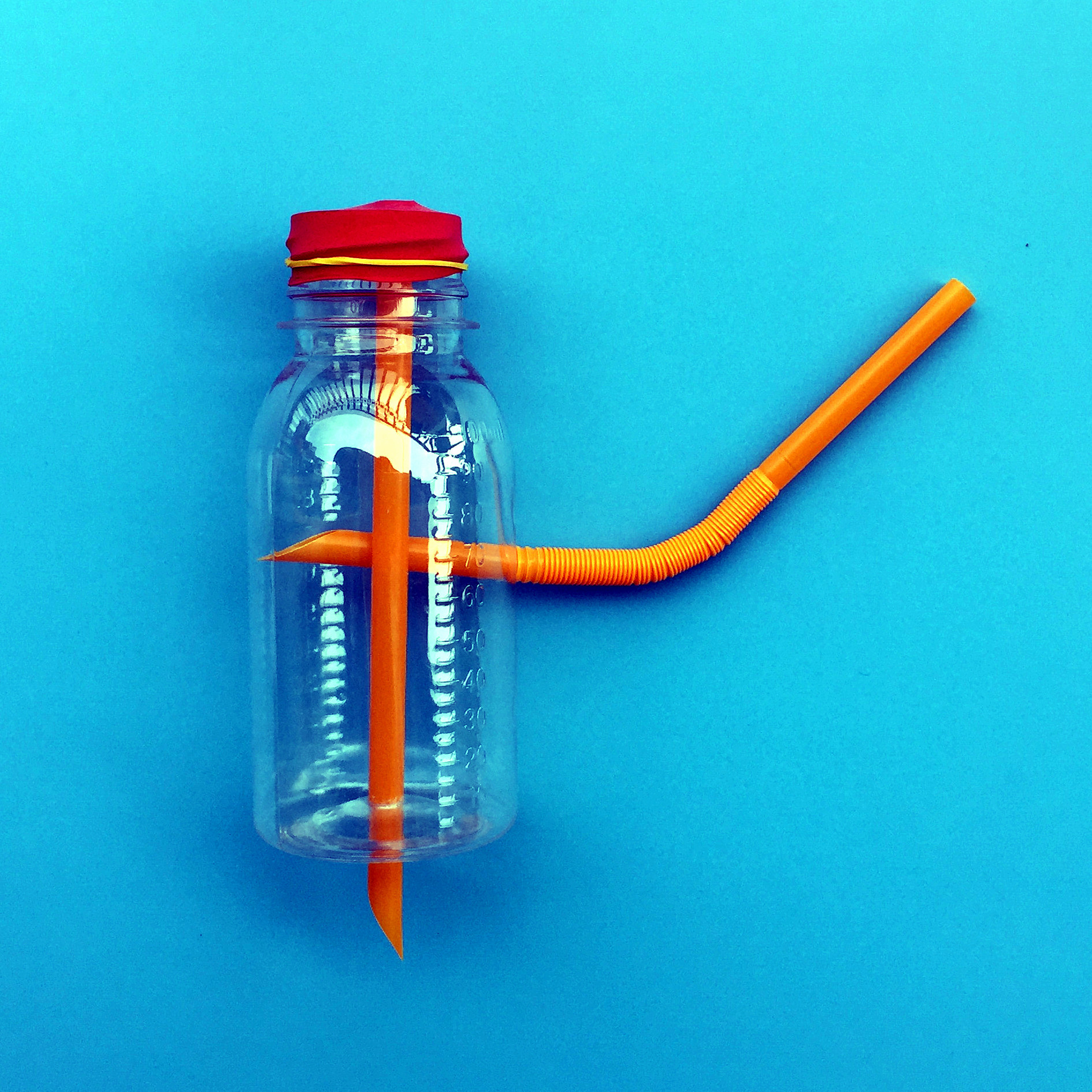 DIY土著笛子 儿童幼儿创意制作学具益智玩具拼装科学探索教具|ru