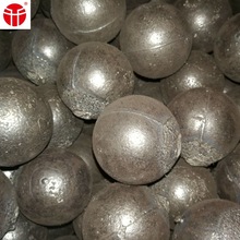 山東廠家供應鋼廠水泥廠專用耐磨不失圓不破碎合金鐵球 低鉻球