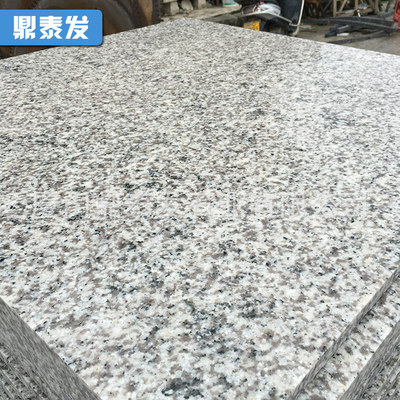 产地直销 福建石材芝麻白655花岗岩火烧板 可