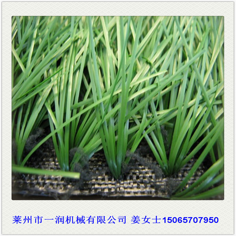 人造草地仿真假草皮丝单丝拉丝机组一润牌双色草坪丝挤出拔丝设备