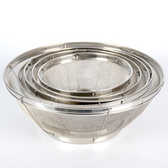 Wholesale Manufacturer of Stainless Steel Mesh Basket, Fruit and Vegetable Plant Pot, Drain Basket, Rice Washing Basin Grid Kitchen Small Tools