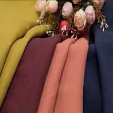 言诚布行-春夏现货亚麻棉天丝麻布 93071#斜纹亚麻棉天丝服装面料