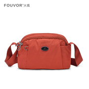 斜挎包女夏季小方包2018新款休闲牛津包包时尚百搭单肩包尼龙女包